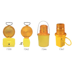 First Barricade Flasher Light for Traffic Cone