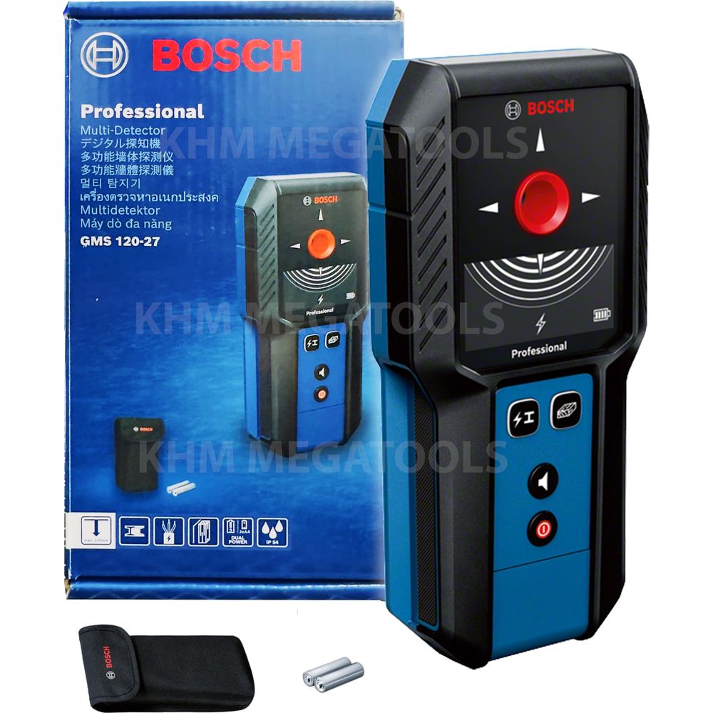 Bosch GMS 120-27 Multi Wall Scanner / Detector | Bosch by KHM Megatools Corp.