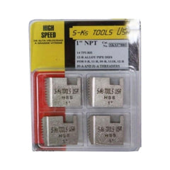 S-Ks Hi-Speed Steel Pipe Die Set (For Ridgid 00-R/12-R) | S-Ks Tools USA by KHM Megatools Corp.