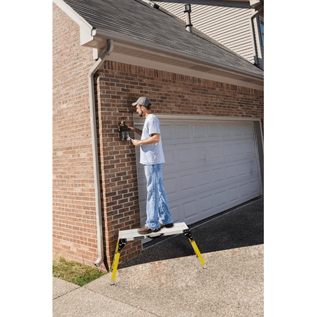 Louisville 3041-03 Fiberglass Mini Working Platform Ladder 3ft 300lbs - KHM Megatools Corp. Louisville 3041-03 Fiberglass Mini Working Platform Ladder 3ft 300lbs - KHM Megatools Corp.