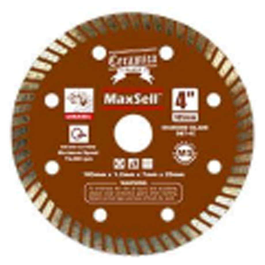 Maxsell DBT-4C Diamond Cutting Wheel 4" | MaxSell by KHM Megatools Corp.