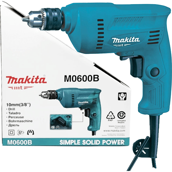 Makita MT M0600B Hand Drill 3/8" 350W - KHM Megatools Corp.