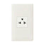 Omni P-WEA-401-PK Aircon Tandem Outlet in Plate (Flush Type) | Omni by KHM Megatools Corp.