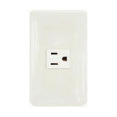 Omni P1-EG-PK Convenience Outlet with Ground in Plate (Flush Type) | Omni by KHM Megatools Corp.