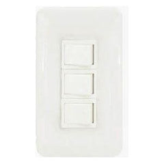 Omni P3-S13-PK 3pc 1-Way Switch in Plate (Flush Type) | Omni by KHM Megatools Corp.