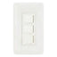 Omni P3-S13-PK 3pc 1-Way Switch in Plate (Flush Type) | Omni by KHM Megatools Corp.