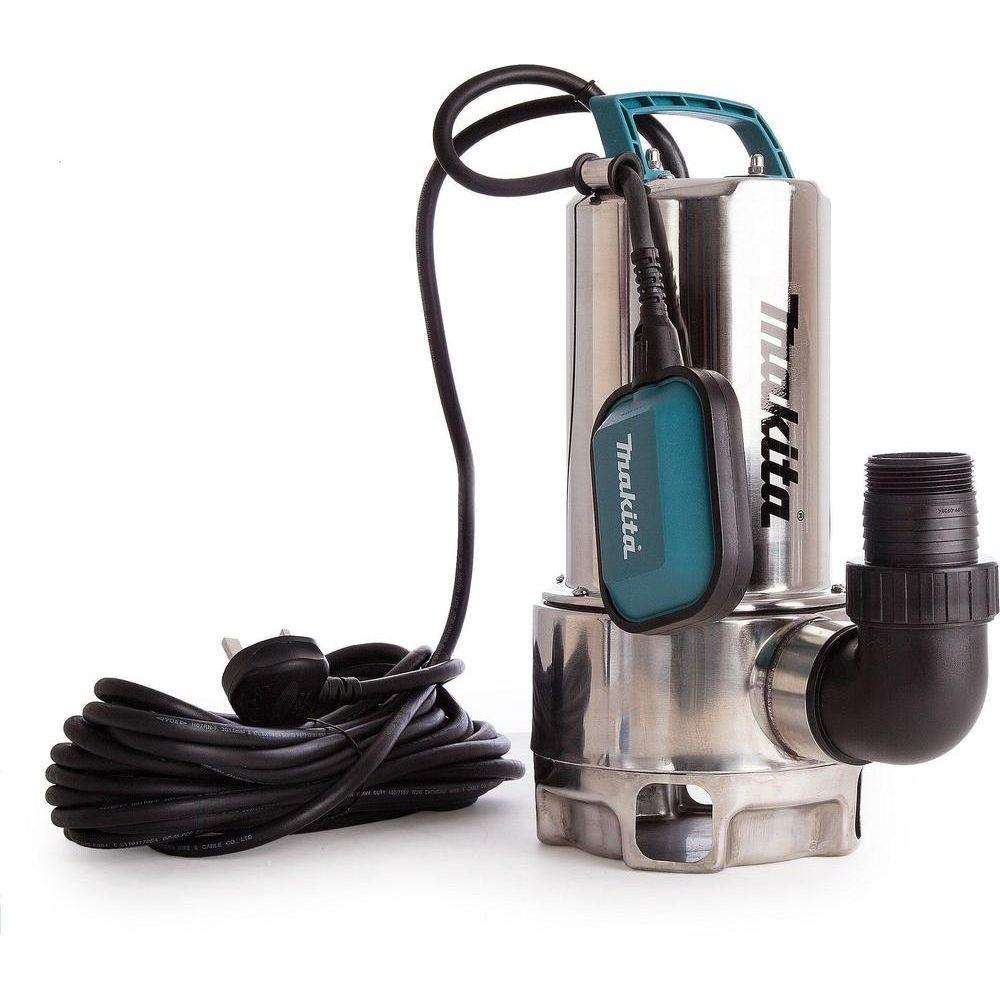 Makita PF1110 Stainless Submersible Pump (Dirty Water) - Goldpeak Tools PH Makita Makita PF1110 Stainless Submersible Pump (Dirty Water) - Goldpeak Tools PH Makita