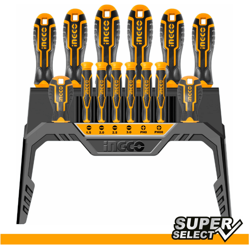 Ingco HKSD1428 14pcs Screwdriver Set & Precision Screwdriver Set (SS) - KHM Megatools Corp.