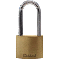 Herks Heavy Duty Brass Padlock