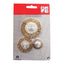 Solinnflex 9936 Wheel Wire Brush Set 3pcs with Built in Arbor | Solinnflex by KHM Megatools Corp.