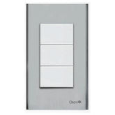 Omni SP3-S13-PK 1-Way Switch in Stainless Plate 16A (Wide Series) | Omni by KHM Megatools Corp.