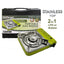 Sonic SPGR-808 2in1 Stainless Portable Gas Range (Butane/LPG) - KHM Megatools Corp.