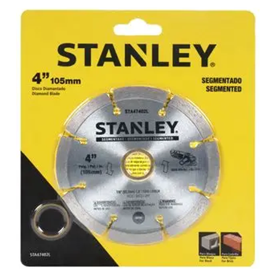Stanley STA47402L Diamond Cut Off Wheel 4" (Segmented) | Stanley by KHM Megatools Corp.