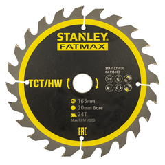 Stanley STA15325B20 Circular Saw Blade 6-1/2x24T | Stanley by KHM Megatools Corp.
