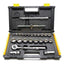 Stanley Socket Wrench Set 27 pcs x 1/2 DR. - Goldpeak Tools PH Stanley