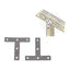 Amerilock T-shape Plate Brace | Amerilock by KHM Megatools Corp.
