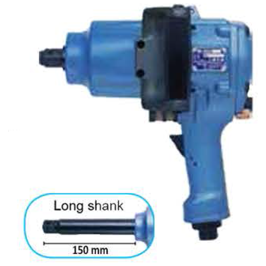 Toku Ml-3800PL Pneumatic Impact Wrench 1" Drive 38mm (Long) | Toku by KHM Megatools Corp.