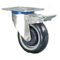 Viking Polyurethane Castor Wheels (510) (Swivel w/ Brake) | Viking by KHM Megatools Corp.