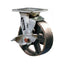 Viking Heavy-Duty Cast Iron Wheel (707) (Swivel w/ Brake) | Viking by KHM Megatools Corp.