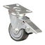 Viking TPR on PP Core Castor Wheels (220) (Swivel w/ Brake) | Viking by KHM Megatools Corp.