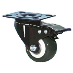 Viking PVC Double Ball Bearing Castor Wheels (330) (Swivel w/ Brake) | Viking by KHM Megatools Corp.