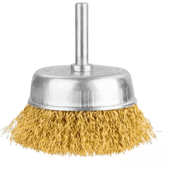 Total Cup Wire Brush with Shank for Drill | Total by KHM Megatools Corp.