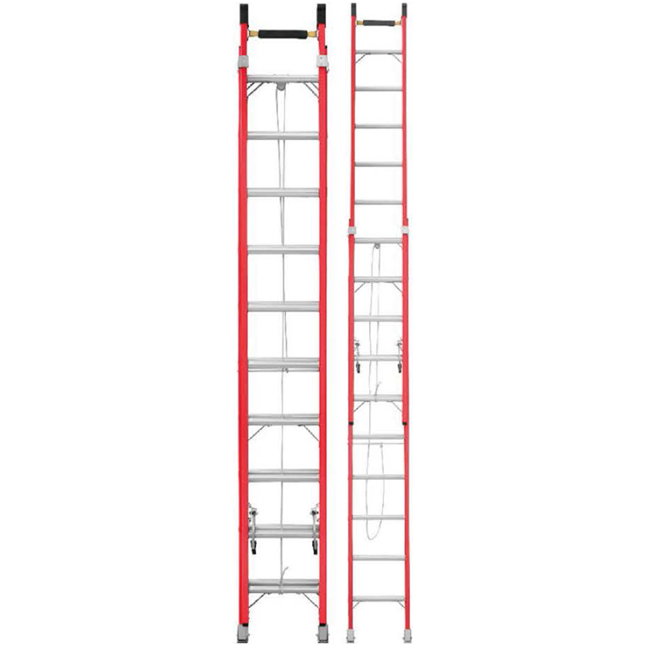 Trump TR-FG14X2 Extension Fiberglass Ladder 28-Steps | Trump by KHM Megatools Corp.