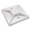 Wadfow WFJ1302 Cable Tie Mount 28x28MM | Wadfow by KHM Megatools Corp.