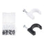 Wadfow WFQAB01 Cable Clips Set 134Pcs | Wadfow by KHM Megatools Corp.