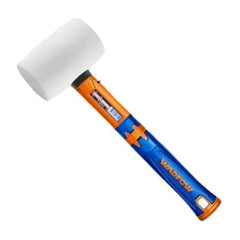 Wadfow WHM7304 Natural Rubber Hammer Fiberglass Handle 16OZ | Wadfow by KHM Megatools Corp.