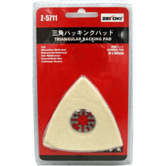 Zekoki Z-5711 Triangular Polishing Pad (For Oscillating Tool) - Goldpeak Tools PH Zekoki