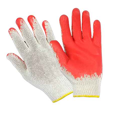 TW Cotton Gloves with Latex - ToolsSavvy.ph