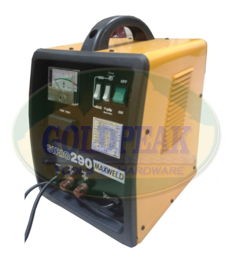 Maxweld Sirio 290 Portable Car Battery Charger & Starter - ToolsSavvy.ph