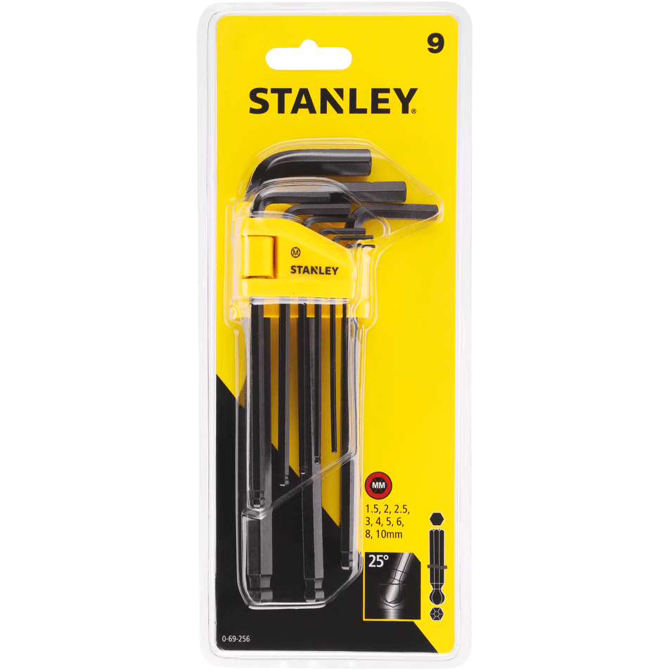Stanley Hexagonal Allen Wrench Key - Ball End Tip | Stanley by KHM Megatools Corp. Main image