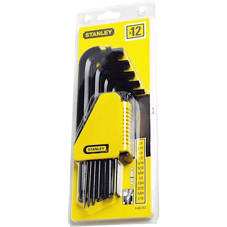 Stanley Hexagonal Allen Wrench Key - Ball End Tip Secondary image