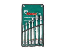 Hans 16407M 7pcs Double Flex Socket Wrench Set 8-22mm - KHM Megatools Corp.