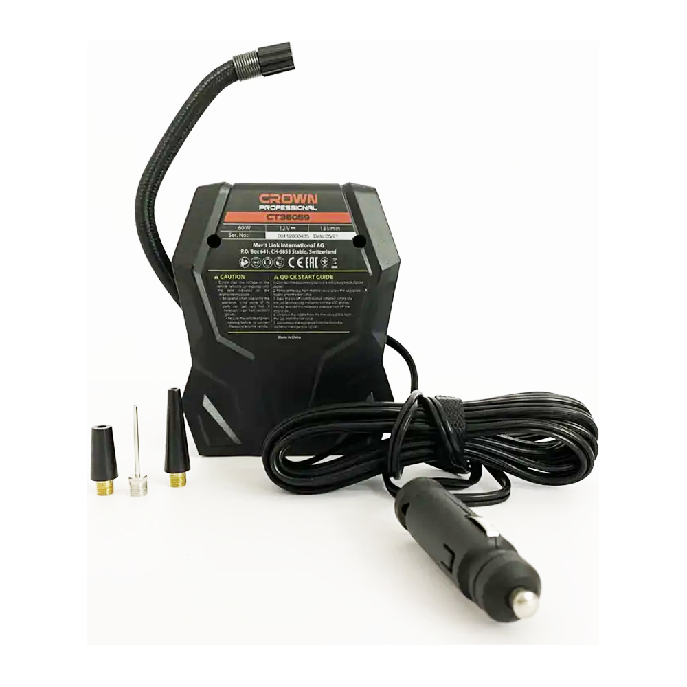 Crown CT36059 Air Compressor 12V 120Psi Secondary image
