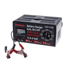 Trisco CHP-015D Car Battery Charger 15A 6/12V | Trisco by KHM Megatools Corp.