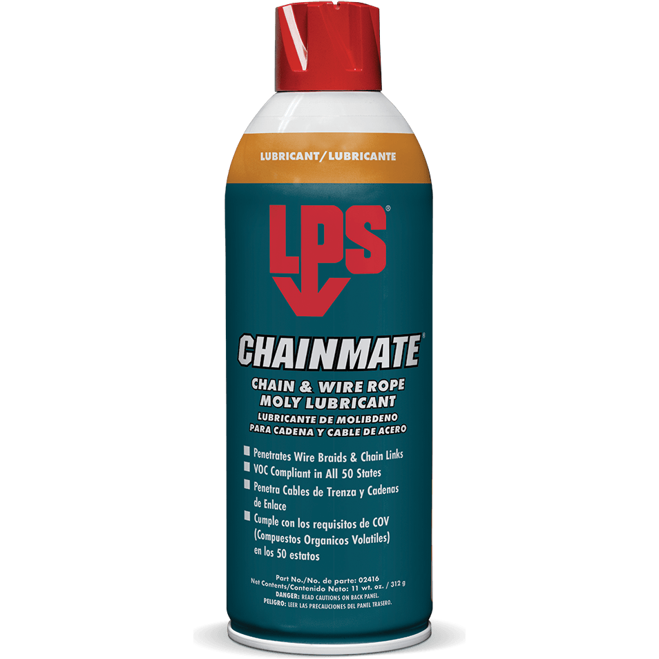 LPS 02416 ChainMate Chain & Wire Rope Moly Lubricant 11oz - KHM Megatools Corp. Main image
