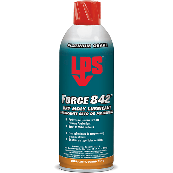 LPS Force 842°® Dry Moly Lubricant 11oz - KHM Megatools Corp. Main image