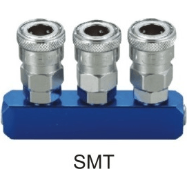 THB SMT Quick Coupler - Manifold / Multi Coupling (Straight 3-Way) | THB by KHM Megatools Corp. Main image
