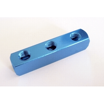THB SMT Quick Coupler - Manifold / Multi Coupling (Straight 3-Way) Secondary image