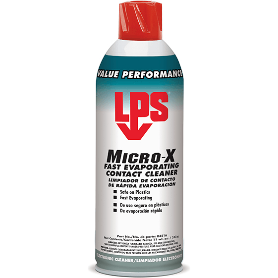 LPS 04516 Micro-X Fast Evaporating Contact Cleaner 11oz - KHM Megatools Corp. Main image