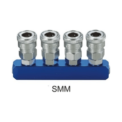 THB SMM Quick Coupler - Manifold / Multi Coupling (Straight 4-Way) | THB by KHM Megatools Corp.