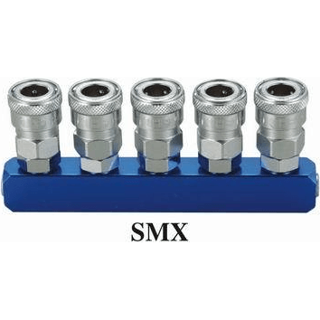 THB SMM Quick Coupler - Manifold / Multi Coupling (Straight 5-Way) | THB by KHM Megatools Corp. Main image