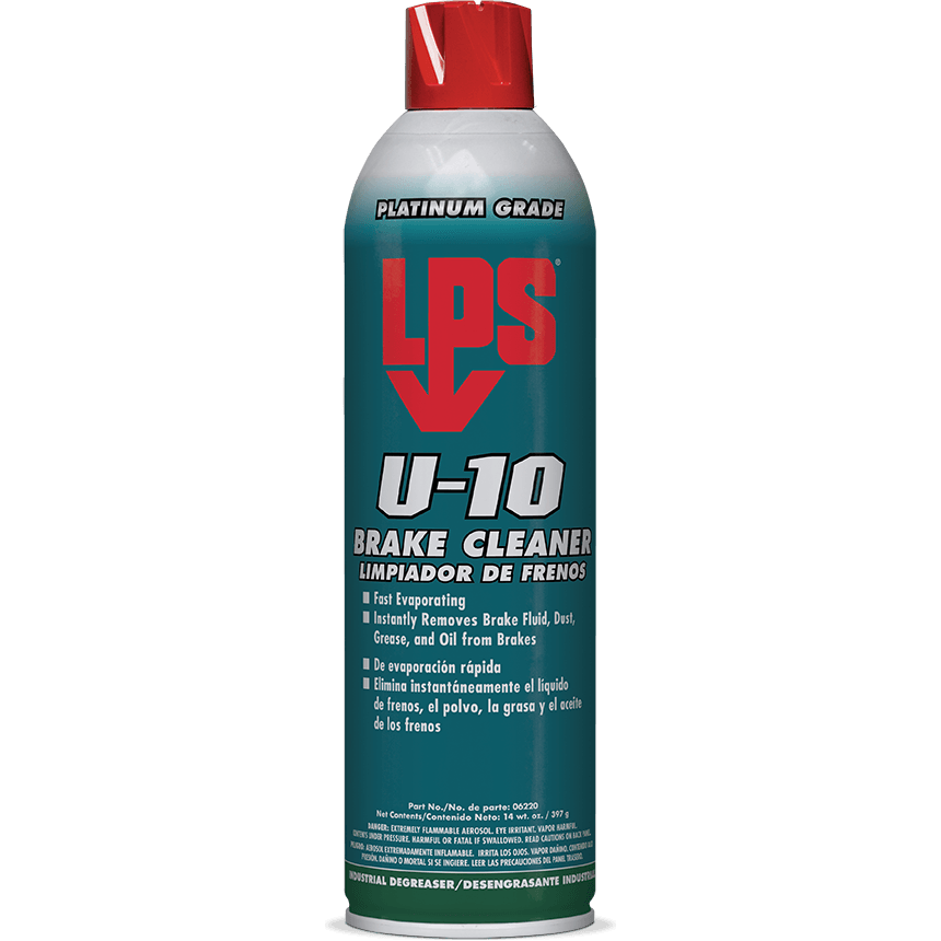 LPS 06220 U-10 Brake Cleaner 14oz - KHM Megatools Corp. Main image