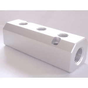 THB SM3BA Quick Coupler - Manifold / Multi Coupling (Straight 3-Way) [High Flow] Secondary image