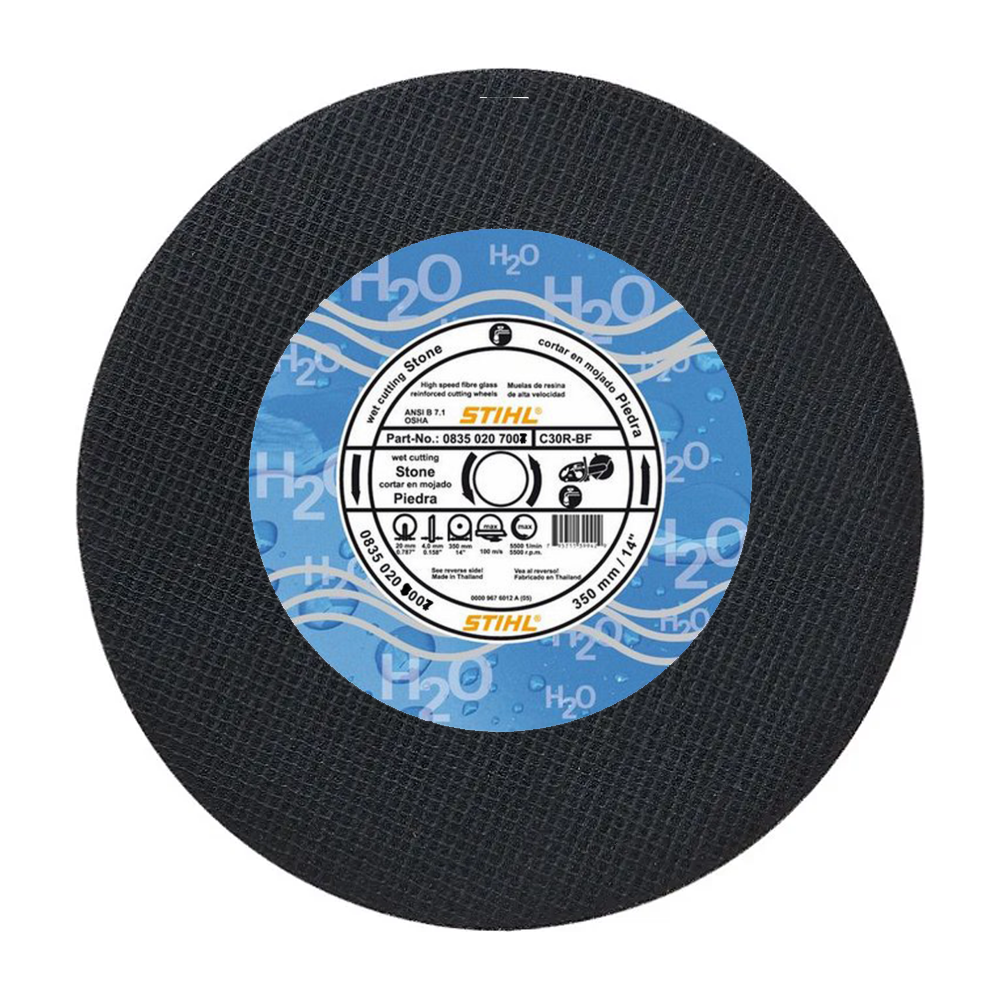 Stihl 0835 020 7004 Cut Off Wheel / Cutting Disc for Concrete 350mm (Wet) | Stihl by KHM Megatools Corp. Main image