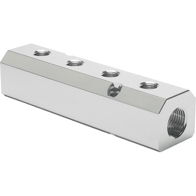 THB SM4BA Quick Coupler - Manifold / Multi Coupling (Straight 4-Way) [High Flow] Secondary image