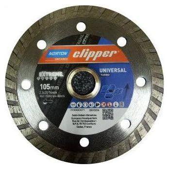 Norton Clipper Extreme Diamond Cut Off Disc 4" [Universal Turbo] | Norton by KHM Megatools Corp. Main image